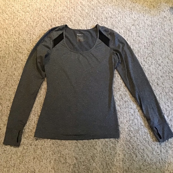 Sportek Tops - 🚨5/$25 Women’s Long Sleeve Performance Tee in Charcoal Gray